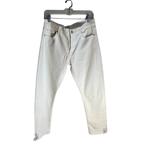 NWOT AGOLDE Toni Mid Rise Straight Jeans - Picture 7 of 15